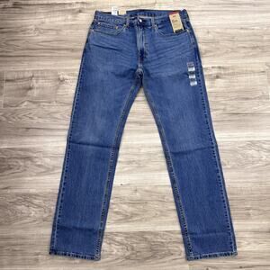 Levi Strauss 559 Eco Ease Relaxed Straight Blue Denim Jeans Size 36x36